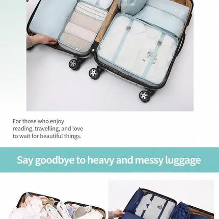 Travel Packing Organizer Pouches