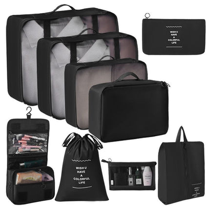 Multi-Function Luggage Storage Pouches for Garments