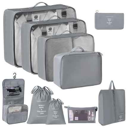 Complete Travel Packing Organizer Set