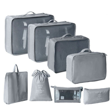 8 Pcs Travel Clothes Sorting Pouches