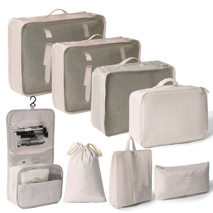 8 Pcs Travel Garment Packing Pouches