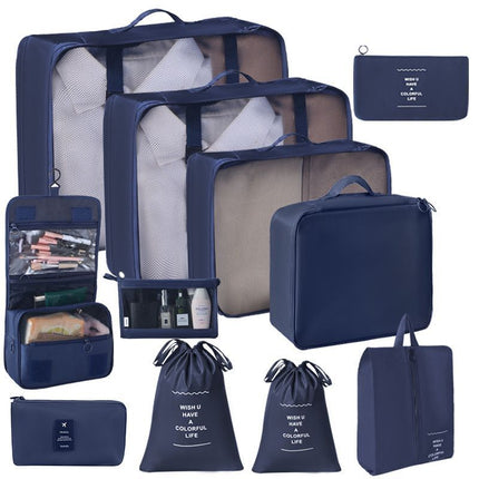 Comprehensive Suitcase Clothing Storage Pouches (World Trip Gift)