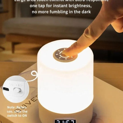 USB Rechargeable LED Bedside Night Light, Touch Control