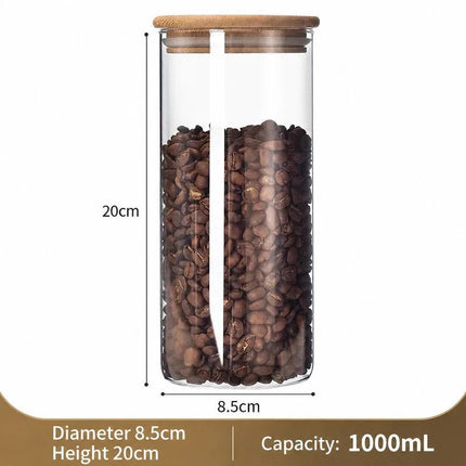 Large Capacity Airtight Glass Jar
