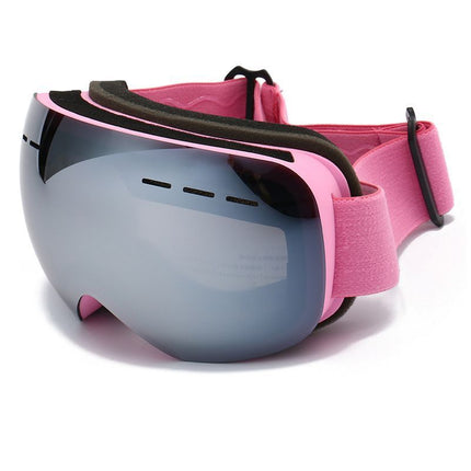 Spherical Ski Goggles, Anti-Fog UV Protective Snowboard Eyewear