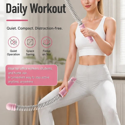 Cordless Spring Fitness Rope, 3.42 Lbs a Pair