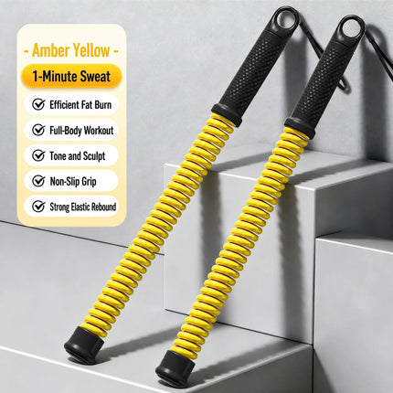 No Cable Muscle Training Battle Rope, 2.18 Lbs a Pair