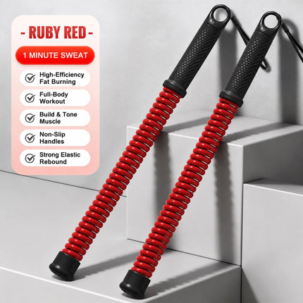 Cordless Spring Workout Rope, 2.18 Lbs a Pair