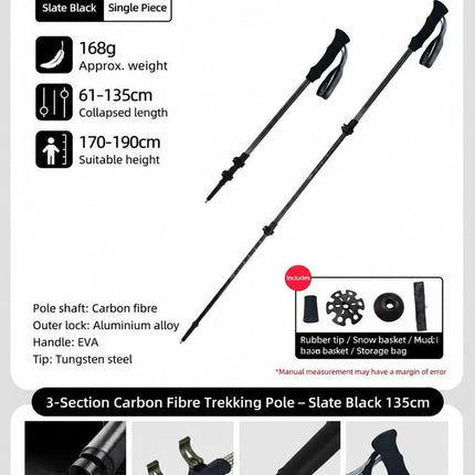 Lightweight Carbon Fiber Trekking Pole