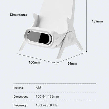 Vertical Chair Shaped Phone Holder, Magnetic Wireless Charger, Lazy Mobile Support Stand For Binge Watching, Green, Stylish Household Desk Decor Gift
