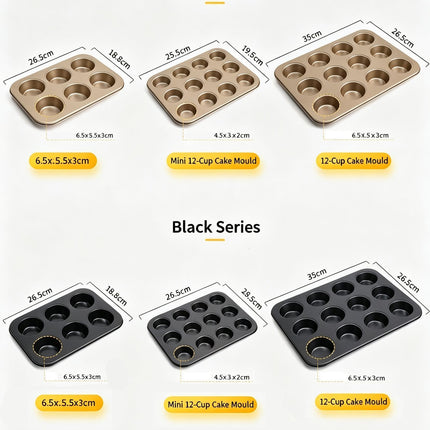 Non-Stick Muffin Baking Tray
