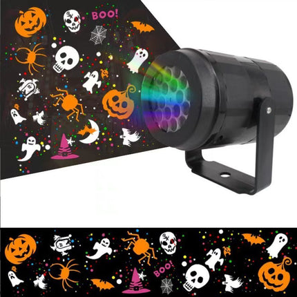 Holiday Snow Projection Lamp, Christmas & Halloween Ambient Lighting