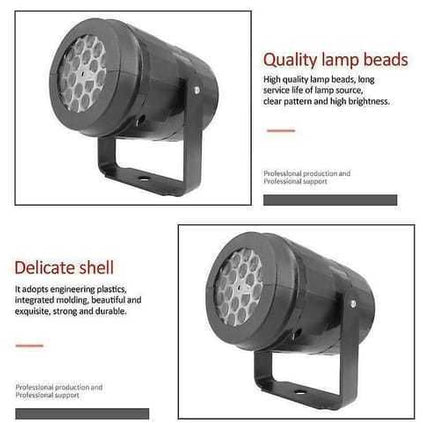 Holiday Snow Projection Lamp, Christmas & Halloween Ambient Lighting