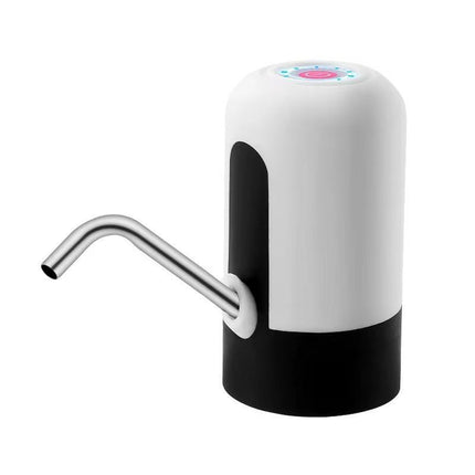 Electric Water Bottle Pump Dispenser For Water Jugs, Rechargeable Automatic Water Suction Device, Smart Household Water Extractor For Purified Water Barrels, White, Practical Indoor Drinking Water Accessory