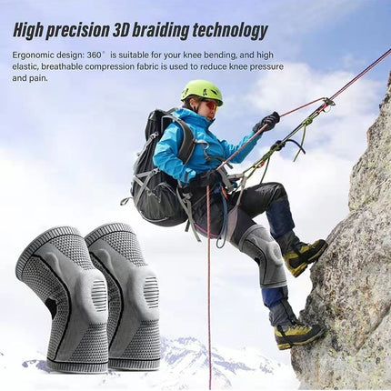 Silicone Anti-Slip Sports Knee Sleeve