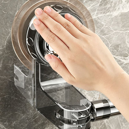 No Drill Fixed Wall Hanging Slipper Holder, Drainage Shoe Storage Rack For Toilet & Bathroom, Clear Transparent Fixed Type, 50cm, Durable Household Tidying Equipment