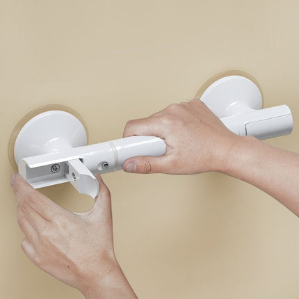 Extended Suction Cup Bathroom Grab Bar