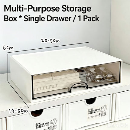 Single Drawer Desktop Stationery Organiser