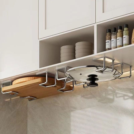 No Drill Bathroom Wall Sponge Rack, Household Basin Storage Hook, Gold 50mm 2 Pack, Premium Combo For Fashion Home Bathroom