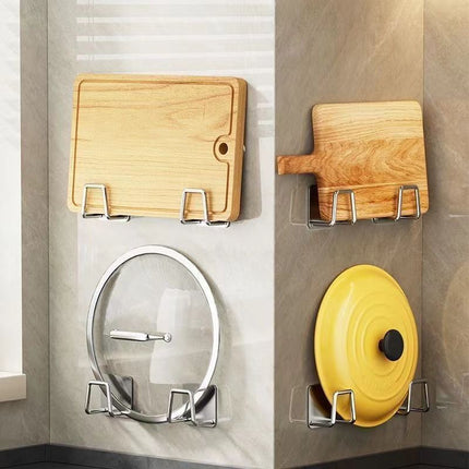 No Drill Wall Mounted Bathroom Sponge Holder, Household Basin Storage Hook, Silver 45mm 8 Pack, Large Bulk Set For Comprehensive Storage
