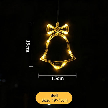 Warm White Bell Shape LED Suction Cup Lights