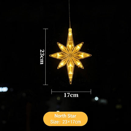 Warm White North Star LED Suction Cup Lights