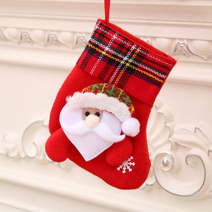 Plain Red Small Santa Christmas Stocking