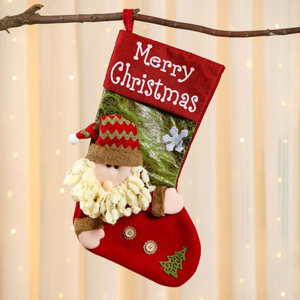 Traditional Oversized Santa Christmas Stocking