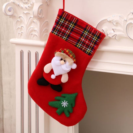 Large Red Santa Christmas Stocking