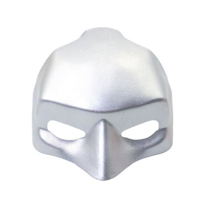 Elegant Pet Cat Cosplay Mask, Holiday Dress Up Accessory For Cats, Silver