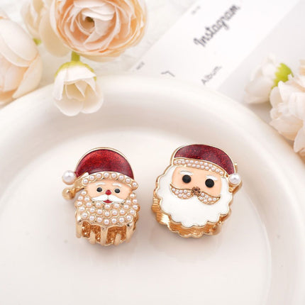 Fashion Alloy Shark Hair Claw, European Cartoon Santa Hat Hair Clip