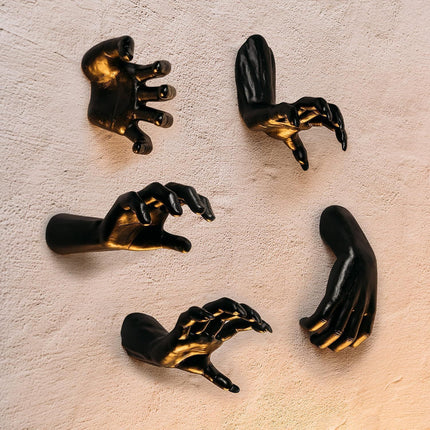 Spooky Ghost Hand Tabletop Ornament (Candles Not Included)