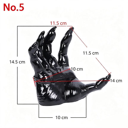 Spooky Fake Demon Hand Table Decoration (Candles Not Included)