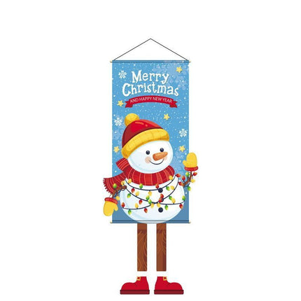 Snowman Print Hanging Tapestry