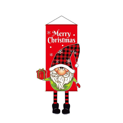 Gnome Pattern Hanging Banner