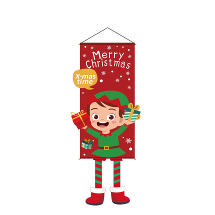 Elf Pattern Hanging Tapestry