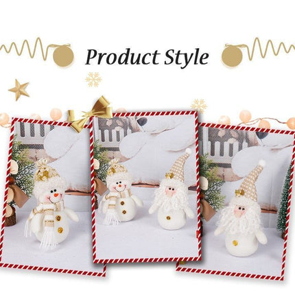 White Elder Figure Plush Doll
