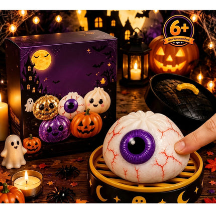Halloween Squishy Fidget Toy, Anxiety Relief Hand Squeeze Toy