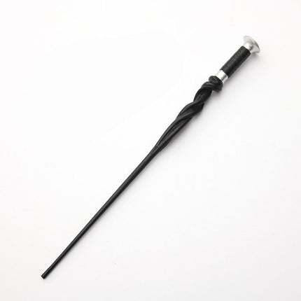 Youth Version Resin Wizard Wand With Thickened Metal Core, Retro Character Holiday Cosplay Prop, Style 20