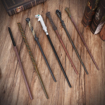 Arc Shaped Resin Magic Wand with Built-In Metal Core