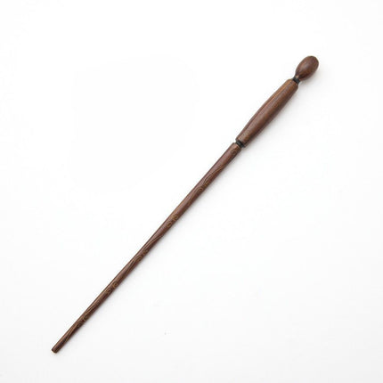 Straight Slim Resin Wizard Wand with Metal Core