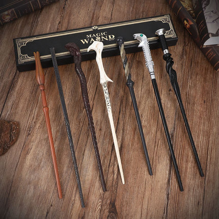 Whimsical Cosplay Wand, Textured Resin Surface