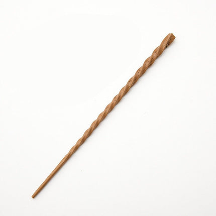 Thin Long Resin Magic Wand with Built-In Metal Core