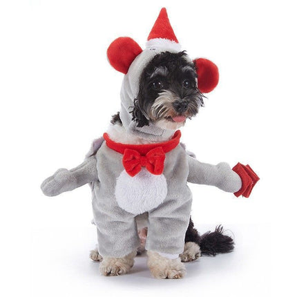 Pet Festival Worn Ornament, Holiday Decor Apparel For Halloween Christmas Holiday Celebrations, Size L