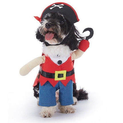 Themed Family Gathering Accessory For Cats & Dogs, Holiday Dress-up Decor for Halloween Christmas Events, Size M
