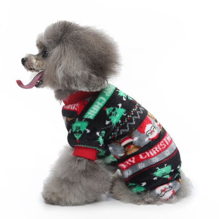 L Size Holly Berry Pet Costume, Fancy Dress for Halloween & Christmas, Lightweight for 5-6.5 kg Dogs and Cats