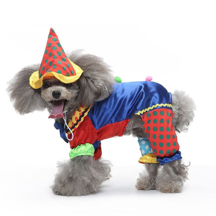 L Size Jubilee Mix Pet Costume, Fancy Dress for Halloween & Christmas, Lightweight for 5-6.5 kg Dogs and Cats