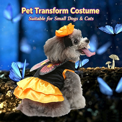 L Size Jubilee Mix Pet Costume, Fancy Dress for Halloween & Christmas, Lightweight for 5-6.5 kg Dogs and Cats