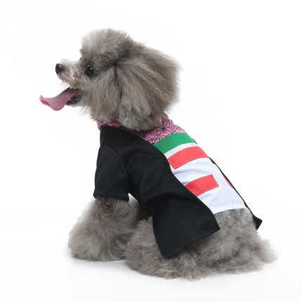 M Size Night Owl Pet Costume, Fancy Dress for Halloween & Christmas, Lightweight for 3.5-4.5 kg Dogs and Cats