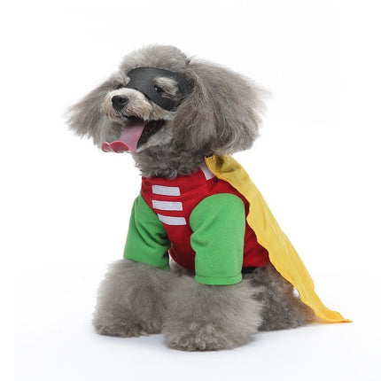 S Size Oxblood Berry Pet Costume, Fancy Dress for Halloween & Christmas, Lightweight for 2-3 kg Dogs and Cats
